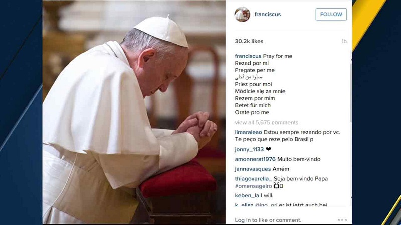 Mons. Ruiz: Papa nas redes sociais,"ampliar o ministério petrino"