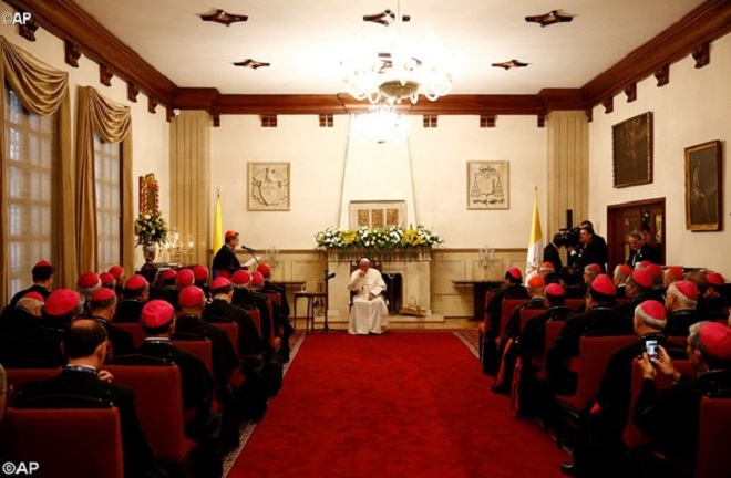 Ao Celam, Papa diz que missão se faz com paixão e no corpo a corpo