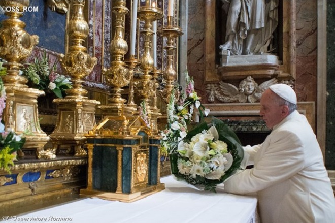 De volta da Colômbia, Papa agradece a Nossa Senhora bom êxito da viagem