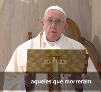 A oração especial do Papa pelas vítimas anônimas da pandemia